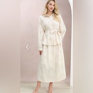 NWT Chicwish Cotton Top and Skirt Set